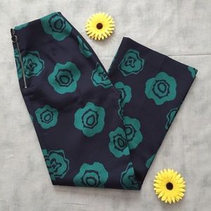 Floral trousers